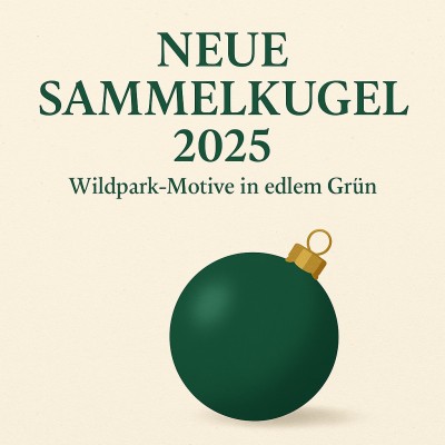 Neue Wildpark-Christbaumkugel jetzt in Pforzheim erhältlich